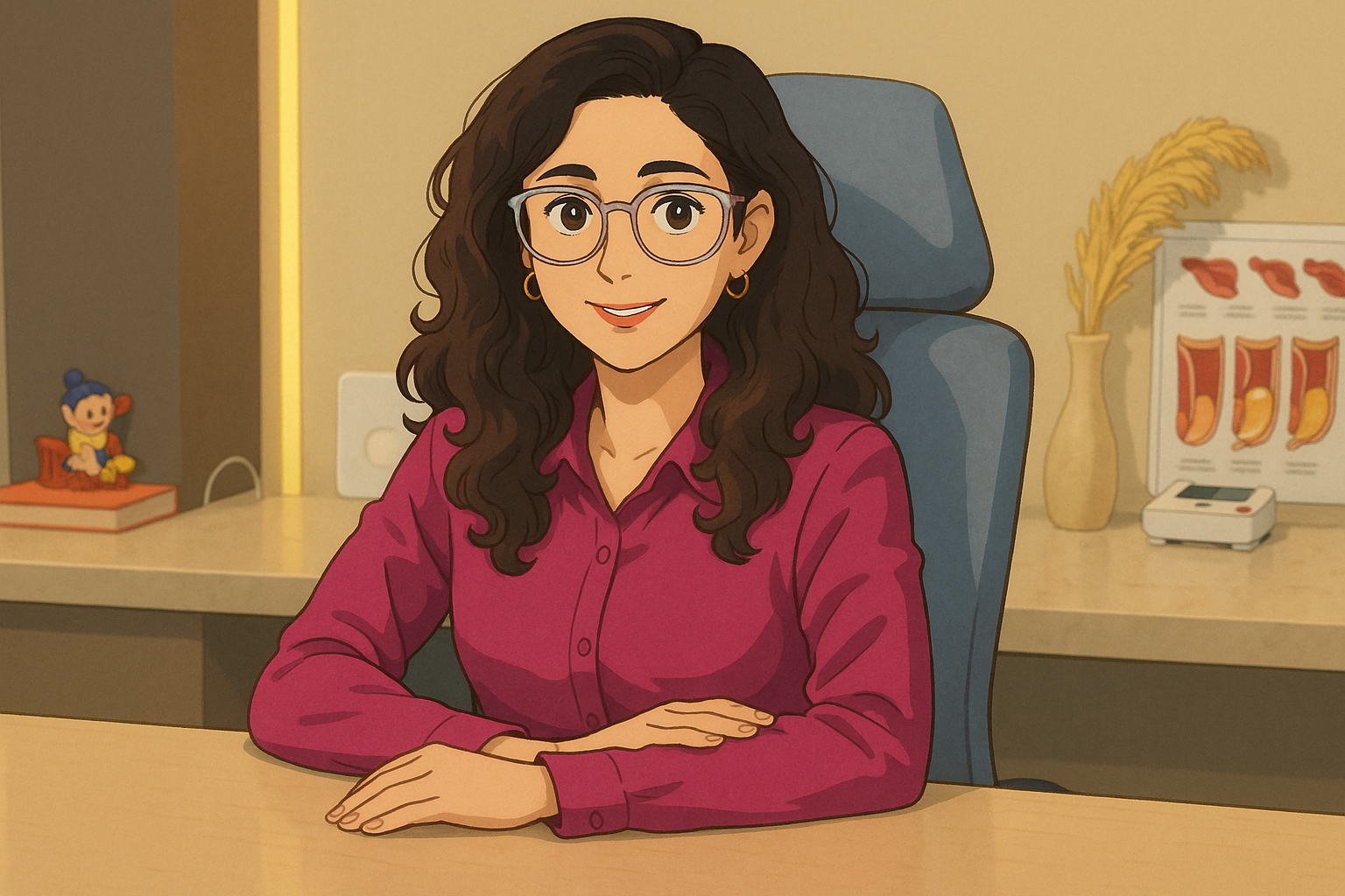 Dr. Natasha Tipnis in her office