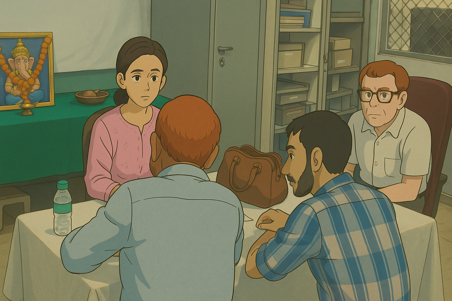 Dr. Natasha Tipnis in a rural health camp